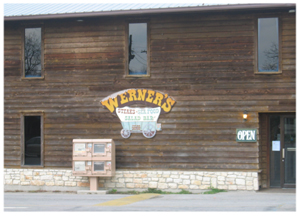 Werner's Restaurant in Shiner 